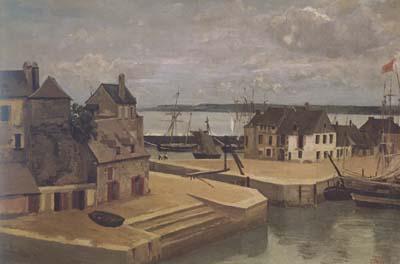 Jean Baptiste Camille  Corot Honfleur (mk11) oil painting picture